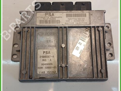 Computer motormanagement PEUGEOT 206 Hatchback (2A/C) 1.4 i (75 hp) 28056039