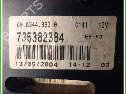 Instrument cluster FIAT SEICENTO / 600 (187_) 1.1 (187AXB, 187AXB1A, 187AXC1A02) | BP29475971C47 