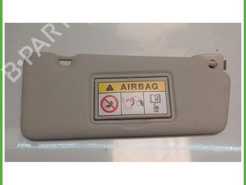 Right sun visor RENAULT CLIO IV (BH_) 1.5 dCi 75 | BP27566653I2 