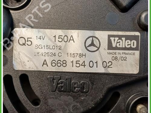 Alternator MERCEDES-BENZ A-CLASS (W168) A 170 CDI (168.009, 168.109) | BP29326167M7 