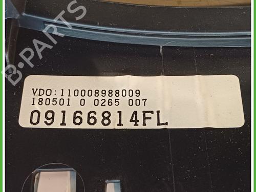 Instrument cluster OPEL CORSA C (X01) 1.0 (F08, F68) | BP16130158C47 