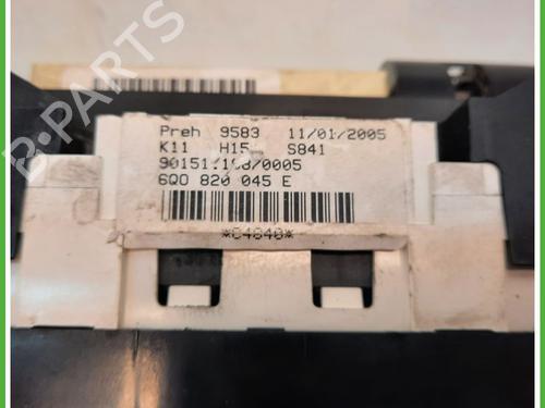 Commande Chauffage VW POLO IV (9N_, 9A_) 1.4 16V | BP29582008I5 