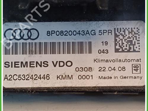 Climate control AUDI A3 Sportback (8PA) 2.0 TDI | BP25437091I5 