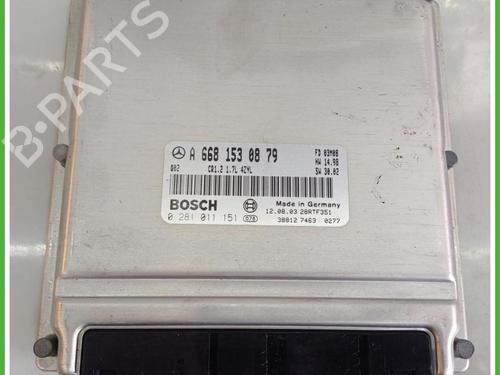 Used Engine control unit (ECU) Engine control unit (ECU) MERCEDES-BENZ A-CLASS (W168) A 170 CDI (168.009, 168.109) (95 hp) 40141885 40141885