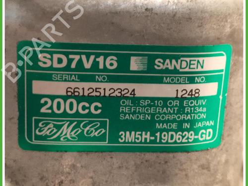 AC compressor FORD FOCUS II (DA_, HCP, DP) 1.6 TDCi | BP40073313M34  - Image 5
