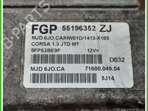 Engine control unit (ECU) OPEL CORSA C (X01) 1.3 CDTI (F08, F68) | BP40134519M57 - Image 2
