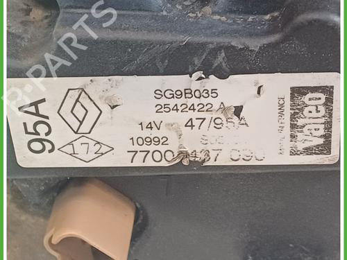 Alternator RENAULT CLIO II (BB_, CB_) 1.2 16V (BB05, BB0W, BB11, BB27, BB2T, BB2U, BB2V, CB05,... | BP21186739M7 