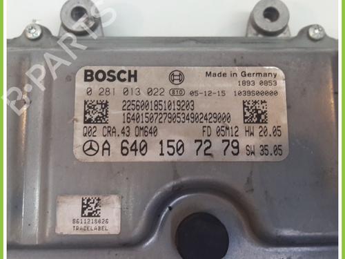 Engine control unit (ECU) MERCEDES-BENZ A-CLASS (W169) A 180 CDI (169.007, 169.307) | BP13259524M57 