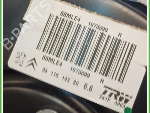 Servo brake CITROËN C4 CACTUS 1.2 THP 110 | BP31286510M42