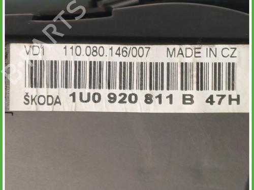 Cockpit SKODA OCTAVIA I Combi (1U5) 1.6 | BP27584121C47 