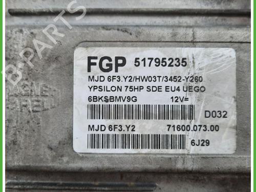 Computer motormanagement LANCIA YPSILON (843_) 1.3 D Multijet (843.AXF11, 843.AXF1A, 843.AXM11,... | BP13938009M57 