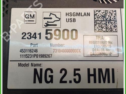 Radio OPEL ASTRA K (B16) 1.6 CDTi (68) | BP27410046E6 