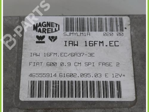 Engine control unit (ECU) FIAT SEICENTO / 600 (187_) 0.9 (187AXA, 187AXA1A) | BP11369772M57 