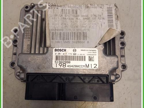 Used Engine control unit (ECU) Engine control unit (ECU) FIAT BRAVO II (198_) 1.6 D Multijet (198AXL1B) (120 hp) 40076496 40076496