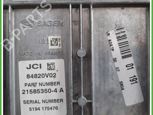 Engine control unit (ECU) PEUGEOT 1007 (KM_) 1.4 | BP13937990M57 