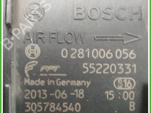 Mass air flow sensor FIAT DUCATO Van (250_) 115 Multijet 2,0 D | BP15382066M95 
