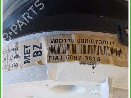 Instrument cluster FIAT MULTIPLA (186_) 1.6 16V Bipower (186AXC1A) | BP15526128C47 