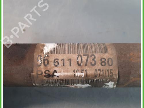 Left front driveshaft PEUGEOT 208 I (CA_, CC_) 1.6 HDi | BP14981828M38 