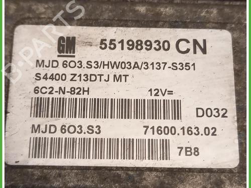 Engine control unit (ECU) OPEL CORSA D (S07) 1.3 CDTI (L08, L68) | BP40148946M57 - Image 3
