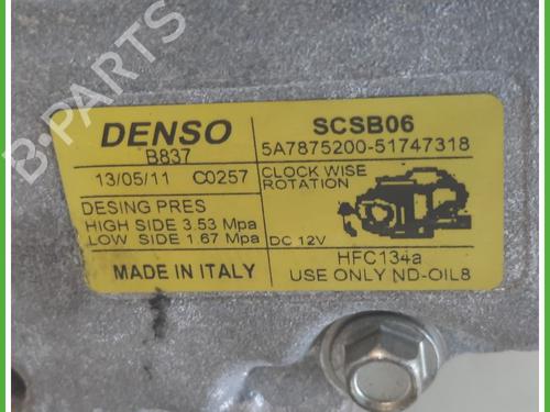 AC compressor LANCIA YPSILON (312_) 0.9 TwinAir (312.PXG11, 312.PXG1A, 312.YXG11, 312.YXG1A) | BP13884831M34 