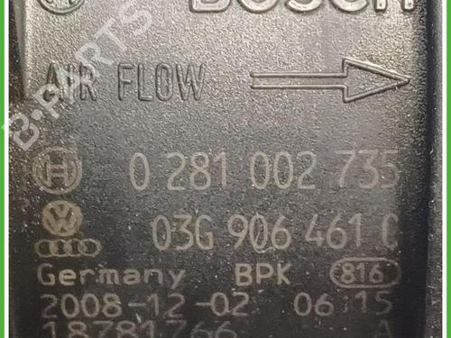 Mass air flow sensor VW GOLF VI (5K1) 2.0 TDI | BP40143150M95 - Image 3