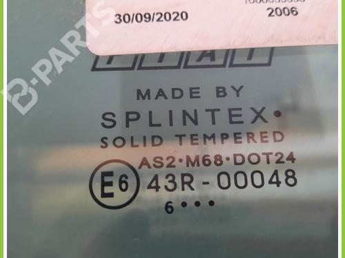 Front left door window FIAT GRANDE PUNTO (199_) 1.4 16V (199BXG1B, 199AXG1B) | BP11722181C18 