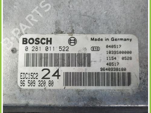 Engine control unit (ECU) PEUGEOT 807 (EB_) 2.0 HDi | BP13259392M57