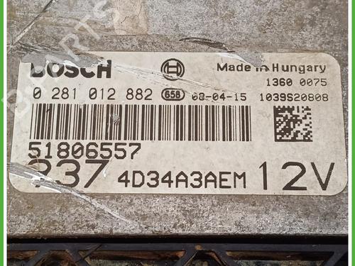 Engine control unit (ECU) ALFA ROMEO 147 (937_) 1.9 JTDM 8V (937.AXD1A, 937.AXU1A, 937.BXU1A) | BP15607927M57 