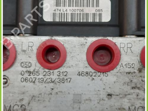 ABS pump FIAT PANDA (169_) 1.2 (169.AXB11, 169.AXB1A) | BP13235206M43 