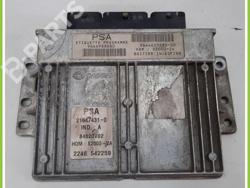 Computer motormanagement PEUGEOT 206 Hatchback (2A/C) 1.4 i (75 hp) 11368808