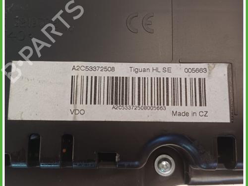 Instrument cluster VW TIGUAN (5N_) 1.4 TSI 4motion | BP25463740C47 