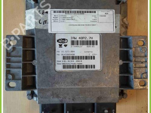 Used Engine control unit (ECU) CITROËN C2 (JM_) 1.1 (60 hp) 13372229