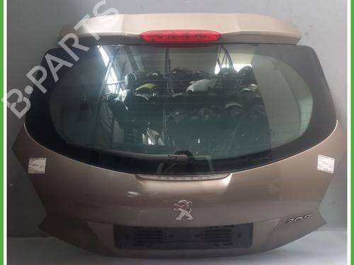 Used Tailgate PEUGEOT 208 I (CA_, CC_) 1.4 HDi (68 hp) 26671713