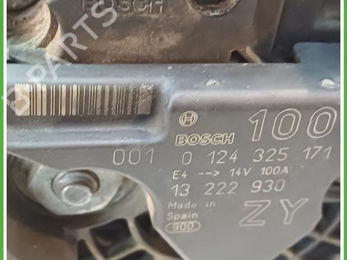Alternator OPEL MERIVA A MPV (X03) 1.4 16V Twinport (E75) | BP16008310M7 