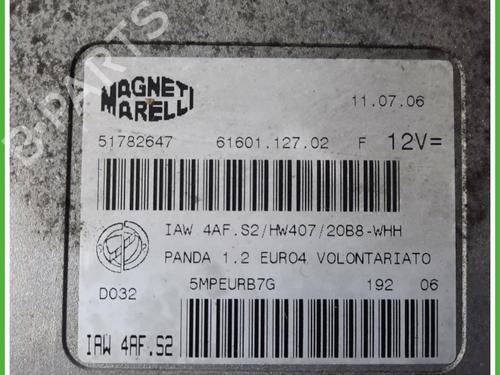 Engine control unit (ECU) FIAT PANDA (169_) 1.2 (169.AXB11, 169.AXB1A) | BP40131163M57 - Image 2