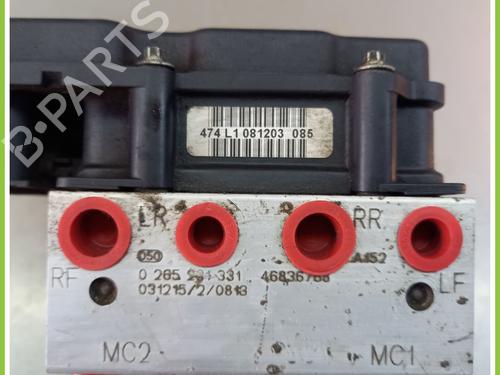 ABS pump FIAT PUNTO (188_) 1.2 60 (188.030, .050, .130, .150, .230, .250) | BP13235381M43 