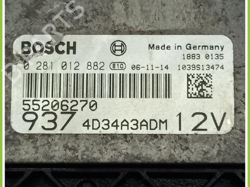 Engine control unit (ECU) ALFA ROMEO 147 (937_) 1.9 JTDM 8V (937.AXD1A, 937.AXU1A, 937.BXU1A) | BP13259355M57 