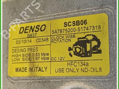 AC compressor FIAT PANDA (312_, 319_) 0.9 Natural Power (312PXN1A) | BP15724103M34 