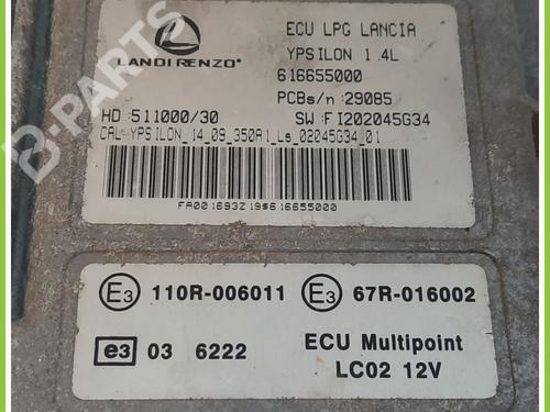Engine control unit (ECU) LANCIA YPSILON (843_) 1.4 LPG (843.AXG1A) | BP11367836M57 