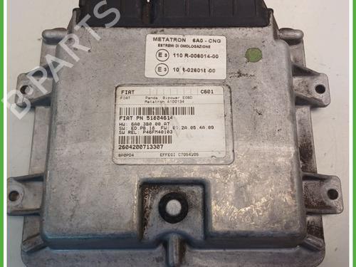 Used Engine control unit (ECU) FIAT PANDA (169_) 1.2 Natural Power (169.AXB1A) (60 hp) 25437121