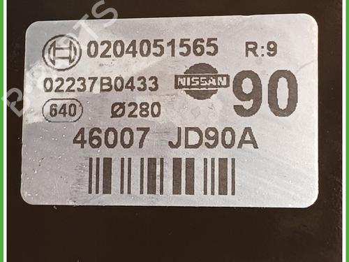Servo brake NISSAN QASHQAI I (J10, NJ10) 1.5 dCi | BP27409634M42
