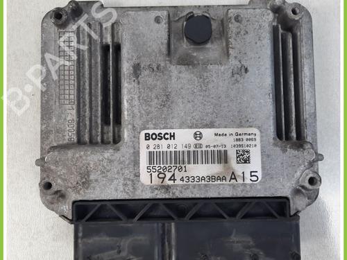 Used Engine control unit (ECU) FIAT CROMA (194_) 1.9 D Multijet (194AXC1B, 194AXC12) (150 hp) 13259435