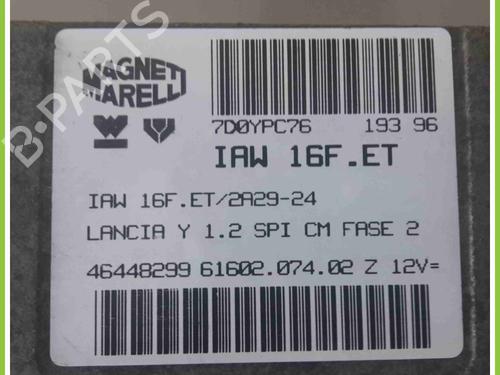 Engine control unit (ECU) FIAT PUNTO (176_) 55 1.1 | BP13319389M57 