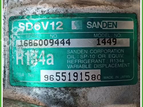 AC compressor PEUGEOT 206 CC (2D) 1.6 HDi 110 | BP16159942M34 