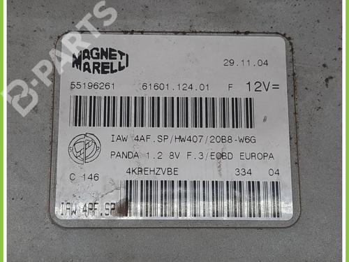 Engine control unit (ECU) FIAT PANDA (169_) 1.2 (169.AXB11, 169.AXB1A) | BP11370872M57 
