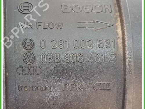 Mass air flow sensor VW POLO IV (9N_, 9A_) 1.4 TDI | BP18233858M95