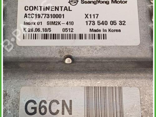 Engine control unit (ECU) SSANGYONG XLV SUV e-XGi 160 | BP40143378M57 - Image 2