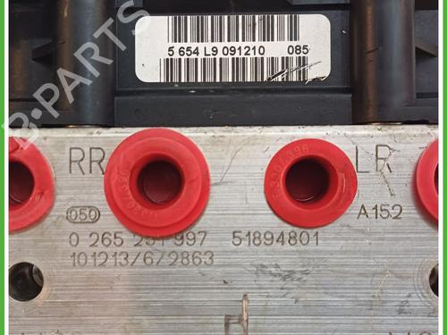 ABS pump FIAT PUNTO EVO (199_) 1.3 D Multijet (199AXC1A, 199BXC1A, 199AXT1A, 199BXT1A) | BP19145500M43 