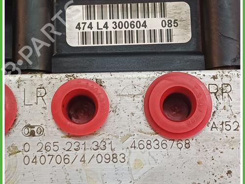 ABS Bremseaggregat FIAT PUNTO (188_) 1.3 JTD 16V | BP18972083M43 