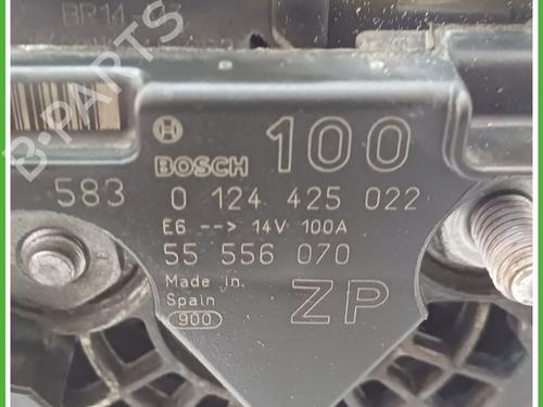 Alternator OPEL ZAFIRA A MPV (T98) 1.6 16V (F75) | BP17765367M7 